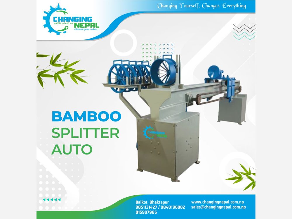 Bamboo Splitter Machine Auto